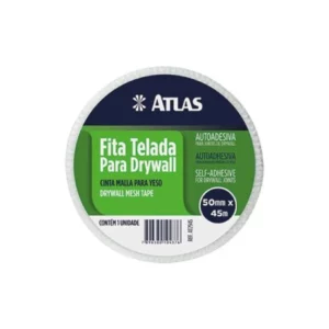 Fita Telada para Drywall 50mm X 45 Metros - Atlas