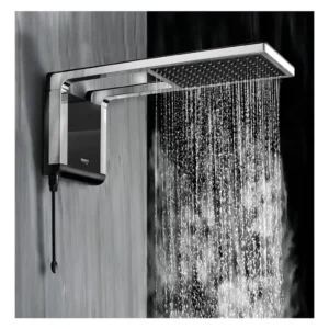 Ducha Acqua Storm Preta/cromada 127 Volts - Lorenzetti - Imagem 3
