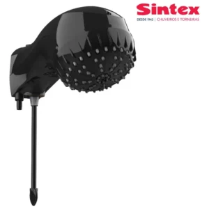 Ducha Top Banho 4 Temperaturas 220 Volts - Preta - 7000 Watts - Sintex - Imagem 3