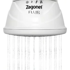 Ducha Fluir 4 Temperaturas 127 Volts Branca - 5500 Watts - Zagonel