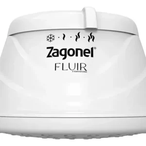 Ducha Fluir 4 Temperaturas 127 Volts Branca - 5500 Watts - Zagonel - Imagem 3