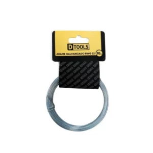 Arame Galvanizado 22 Cartela com 10 Metros - Dtools