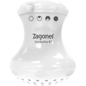 Ducha Gorducha 4 Temperatura 5450w 127v Branca - Zagonel - Imagem 4