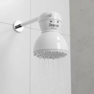Ducha Ballerina 3 Temperatura 5400w 127v Branca- Zagonel - Imagem 4