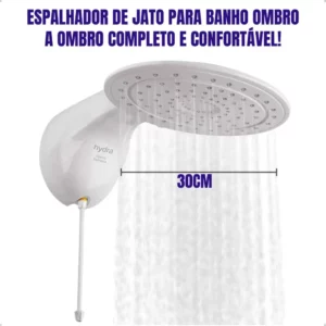 Chuveiro Elétrico Optima 8t 5500w 110v Branco - Imagem 4