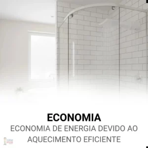 Chuveiro Loren Shower Eletrônico 7500w 220v Branco - Imagem 3