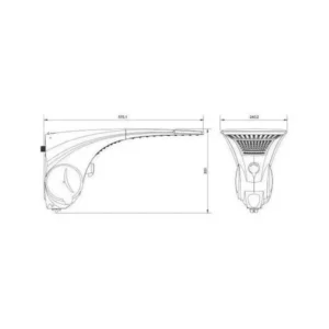 Ducha Duo Shower Quad Lorenzetti 220v - Imagem 5