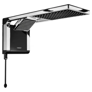 Ducha Acqua Duo Preta/cromada 127 Volts - Lorenzetti