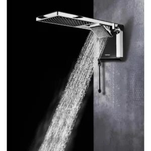 Ducha Acqua Duo Preta/cromada 127 Volts - Lorenzetti - Imagem 3