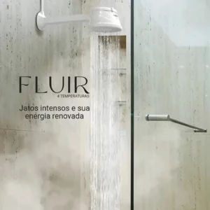 Ducha Fluir 4 Temperaturas 220 Volts Branca - 6800 Watts - Zagonel - Imagem 3