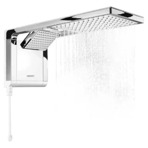 Ducha Acqua Duo Branca/Cromada 127 Volts - Lorenzetti - Imagem 3