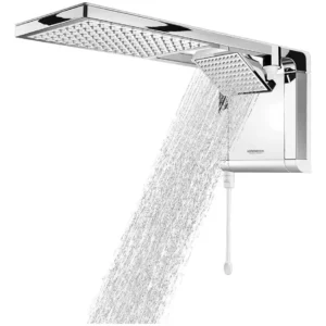 Ducha Acqua Duo Branca/Cromada 127 Volts - Lorenzetti - Imagem 5