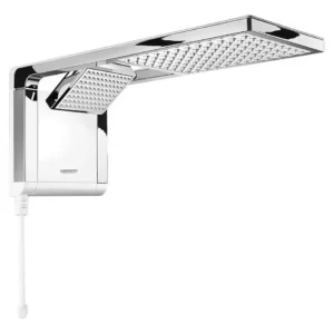 Ducha Acqua Duo Branca/Cromada 220 Volts - Lorenzetti