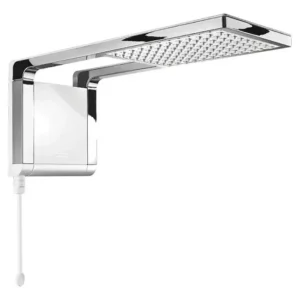 Ducha Acqua Storm Branca/Cromada 220 Volts - Lorenzetti - Imagem 5